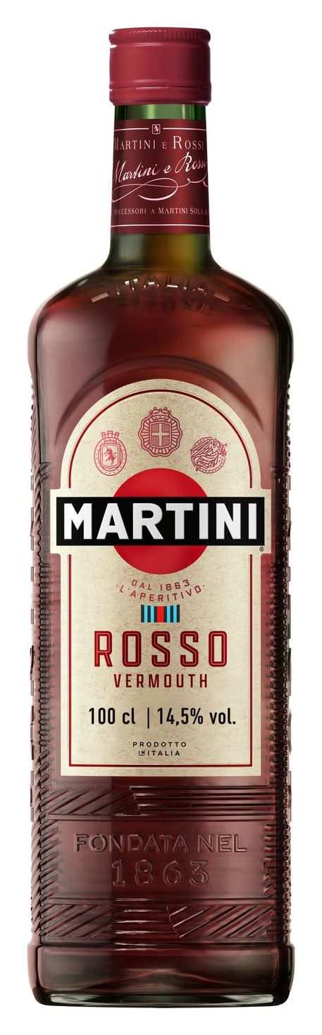MARTINI - Apéritif à base de vin rosso (1L)