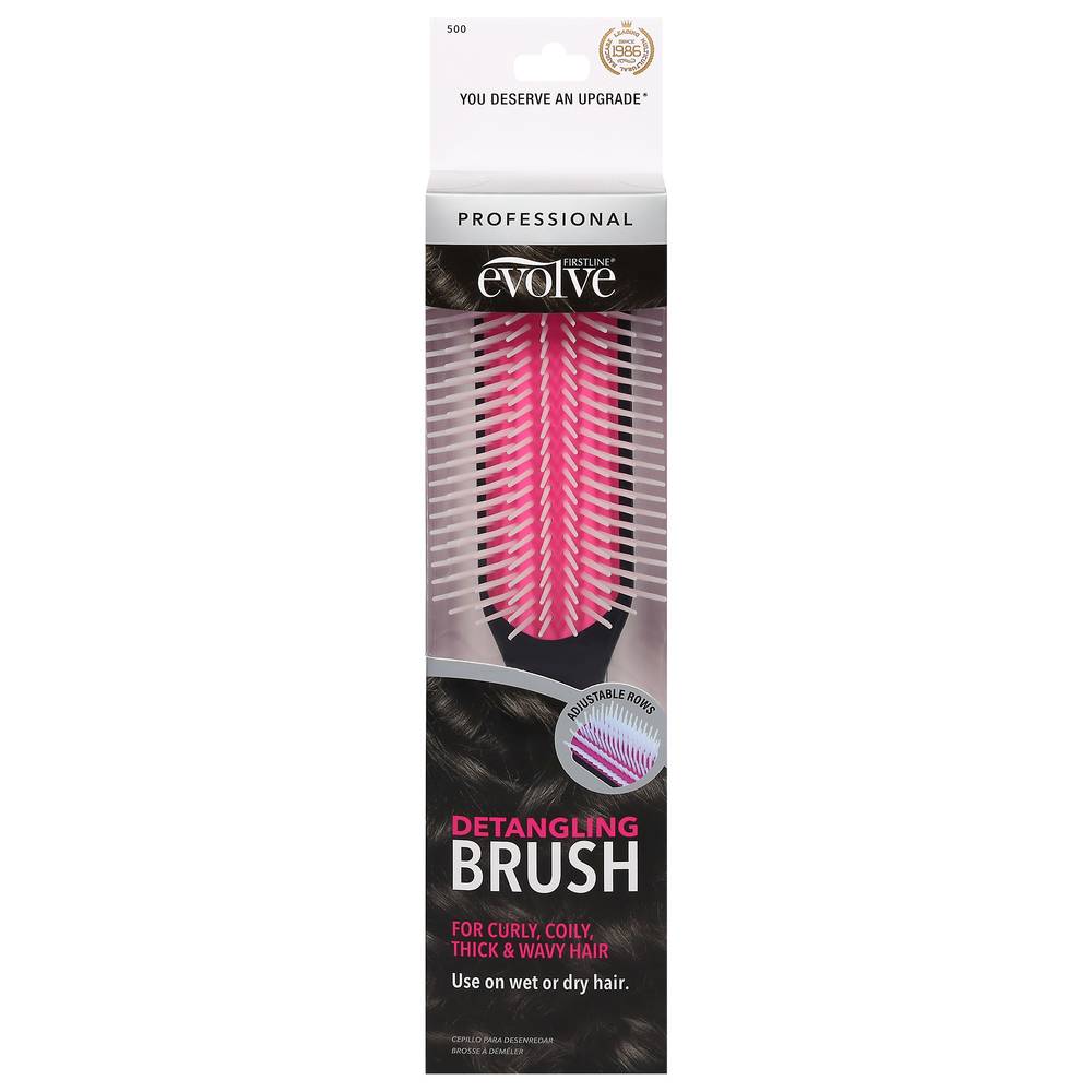 Evolve Detangling Brush For Curly Coily and Wavy Hair (4.16 oz)