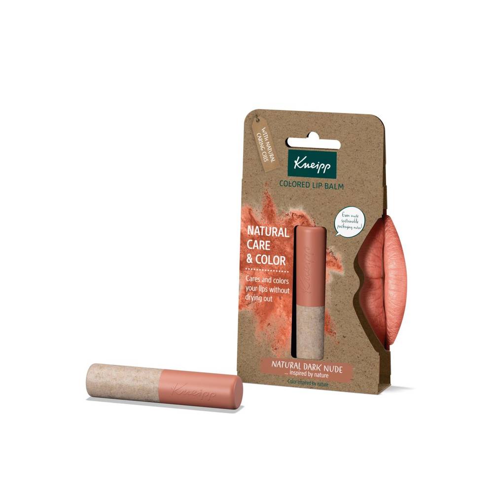 Kneipp Bálsamo Labial con Color - Natural Dark Nude