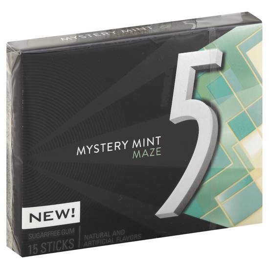 Wrigley's Mystery Maze Sugarfree Gum Sticks (sweet mint) (15 ct)