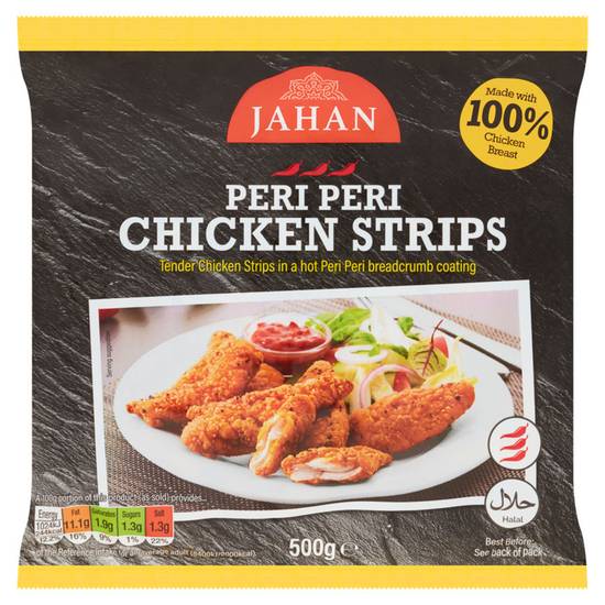 Jahan Peri Peri Chicken Strips 500g