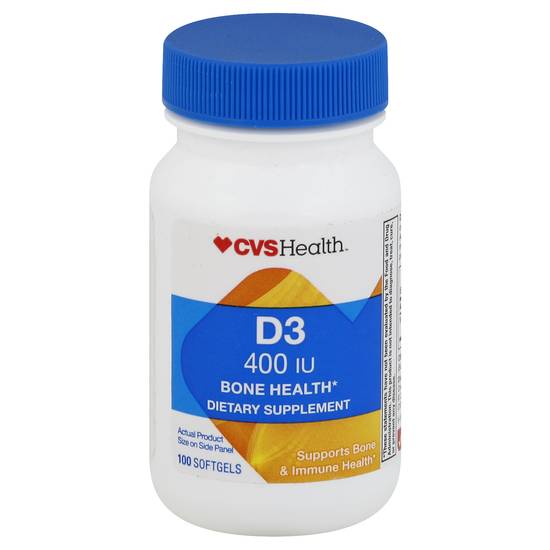 Cvs Vitamin D3 Bone Health Softgels