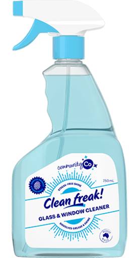 Community Co Clean Freak Glass & Window Cleaner (750mL)