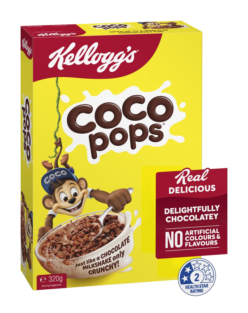 Coco Pops Breakfast Cereals (320g)