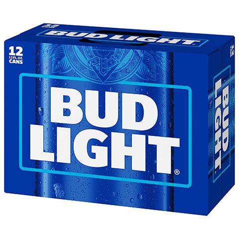 Bud Light 12 Pack 12oz Can