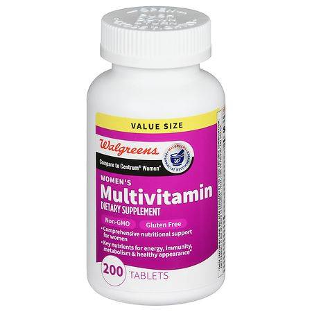 Walgreens Women's Multivitamin Tablets (200 ct)