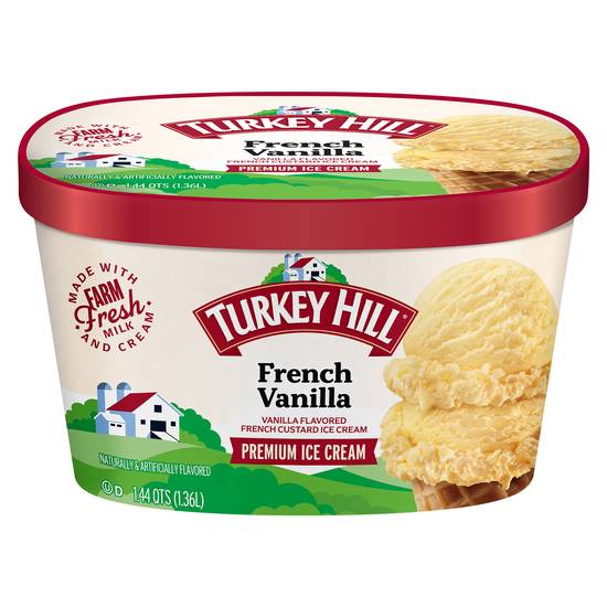 Turkey Hill Premium Ice Cream (french vanilla)