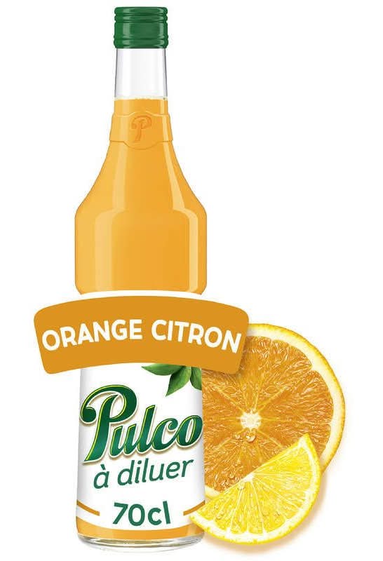 Pulco - Boisson concentrée à diluer, orange-citron (700ml)