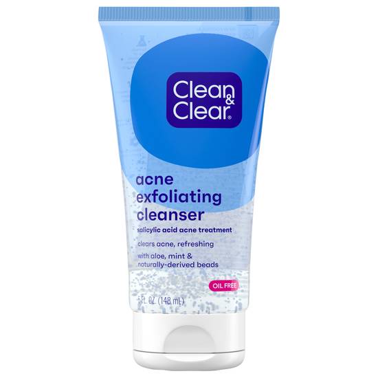 Clean & Clear Acne Triple Clear Exfoliating Facial Scrub