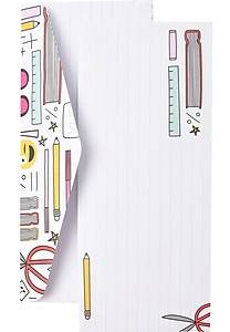 Gartner Studios School Day Icons #10 Document Envelope, 4 1/8 x 9 1/2, White, 20/Pack (52065)