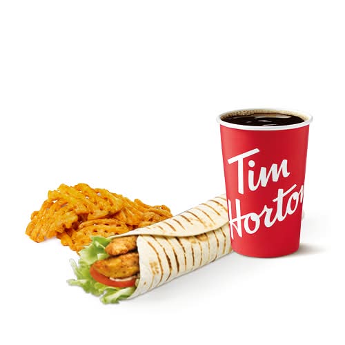 Crispy Chicken Wrap Meal