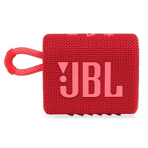Jbl bocina portátil go 3 (rojo)