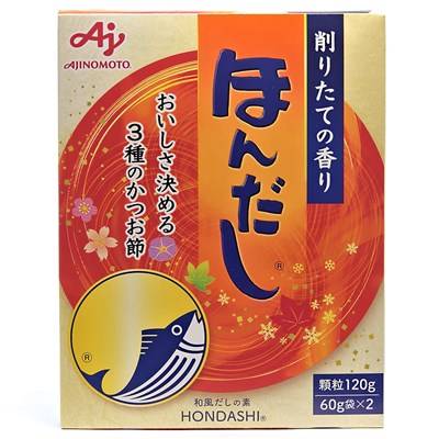 味の素　ほんだし　かつおだし　１２０ｇ