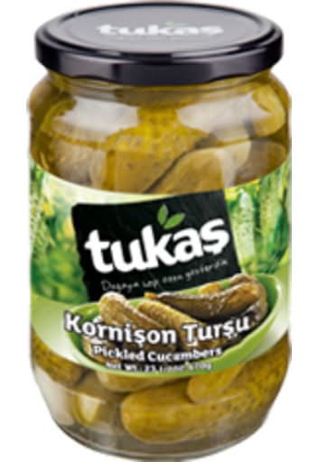 Tukas Pickled Gherkins 670g