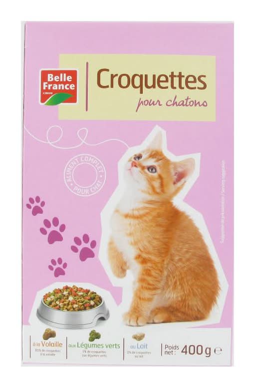 Belle France - Croquettes pour chatons (400mg)