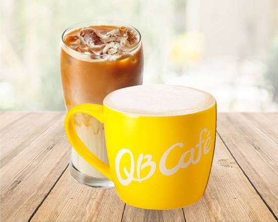 焦糖風味拿鐵(中)-冰｜Iced Caramel Flavored Coffee Latte (M)