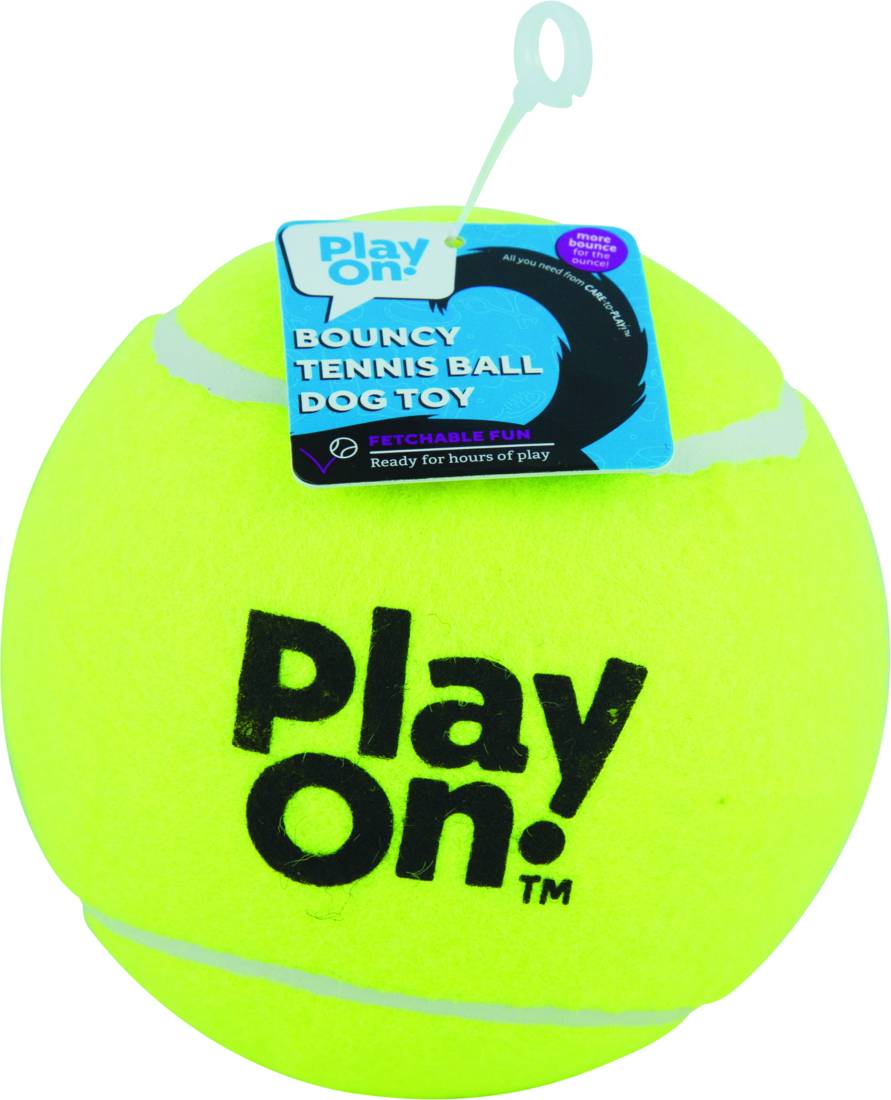 Play On Tuff Tennis Ball Dog Toy, Green