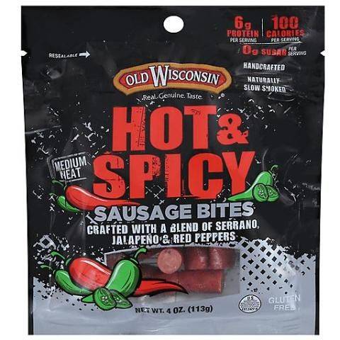 Old Wisconsin Hot N' Spicy Bites 4oz