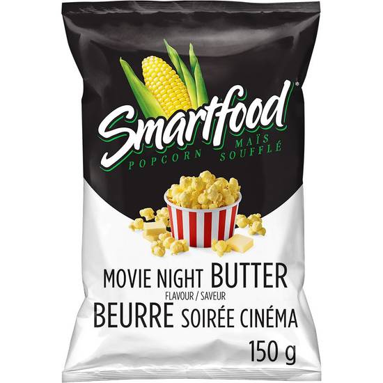 Smartfood beurre soirée cinéma - movie night butter popcorn (150 g)