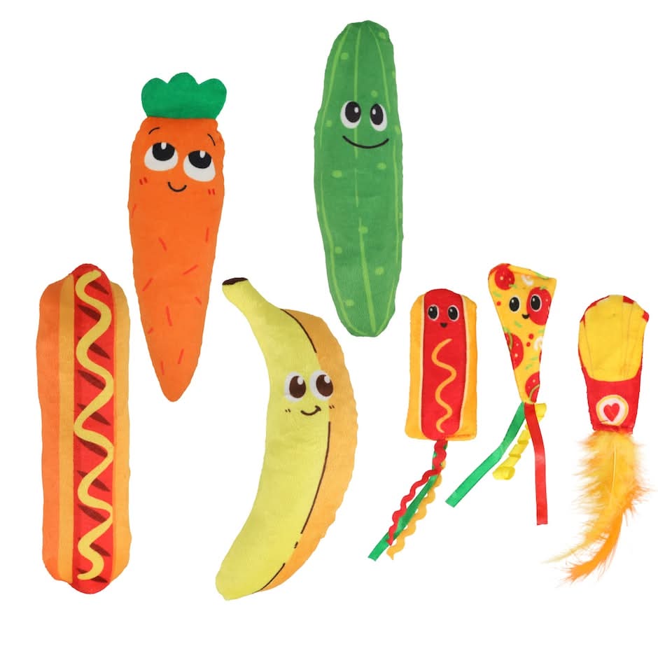Greenbrier Kennel Club Cat Toy, Assorted Shapes, 3-pc Pack