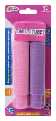Grafix® Twisti Tubes 2-Pack Pink/Purple