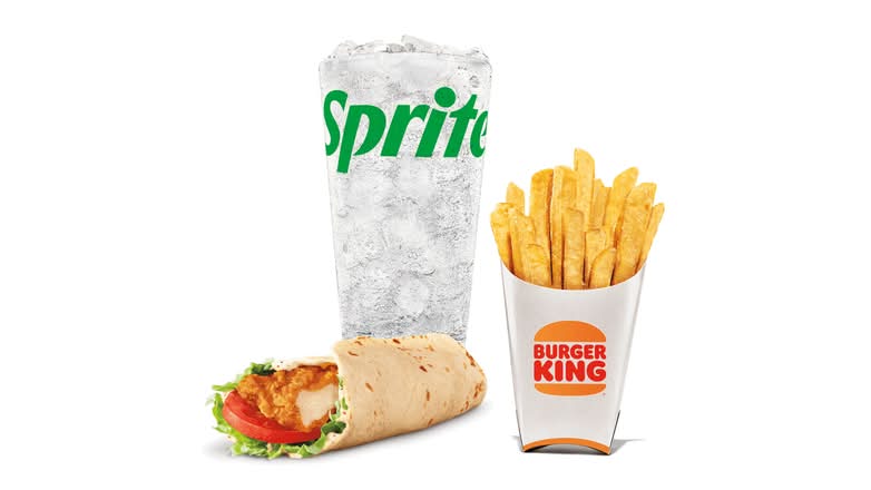 Royal Crispy Wrap Meal