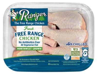 Ranger Chicken Drumsticks Air Chilled - 2.00 Lb