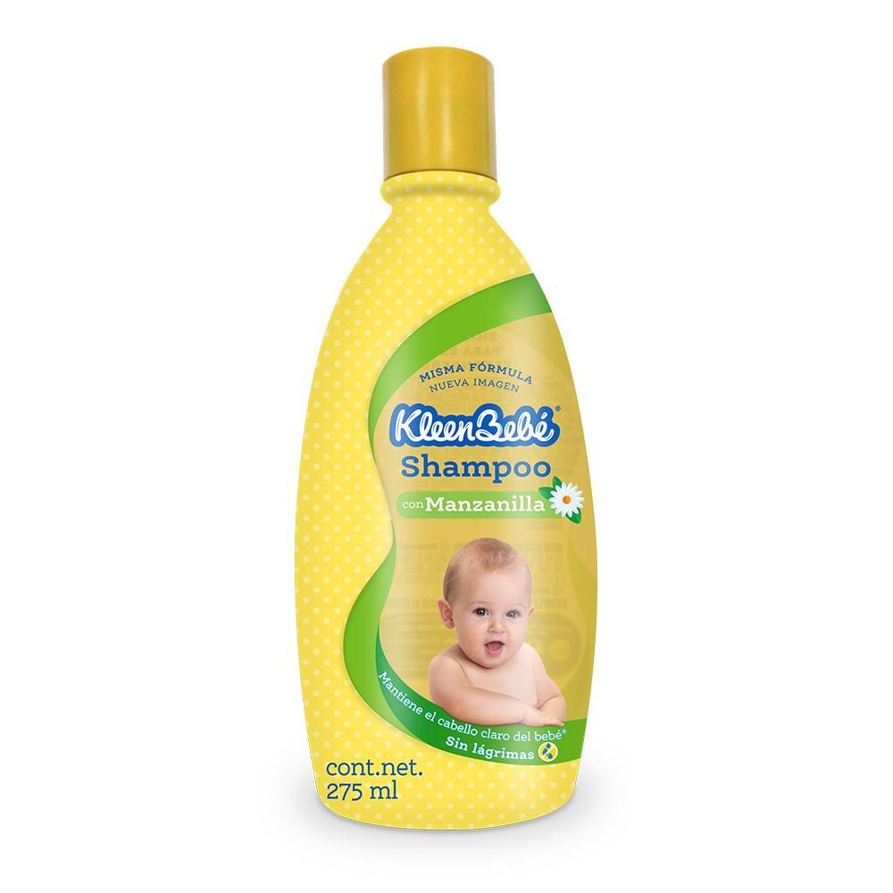 KleenBebé · Shampoo con manzanilla (275 ml)