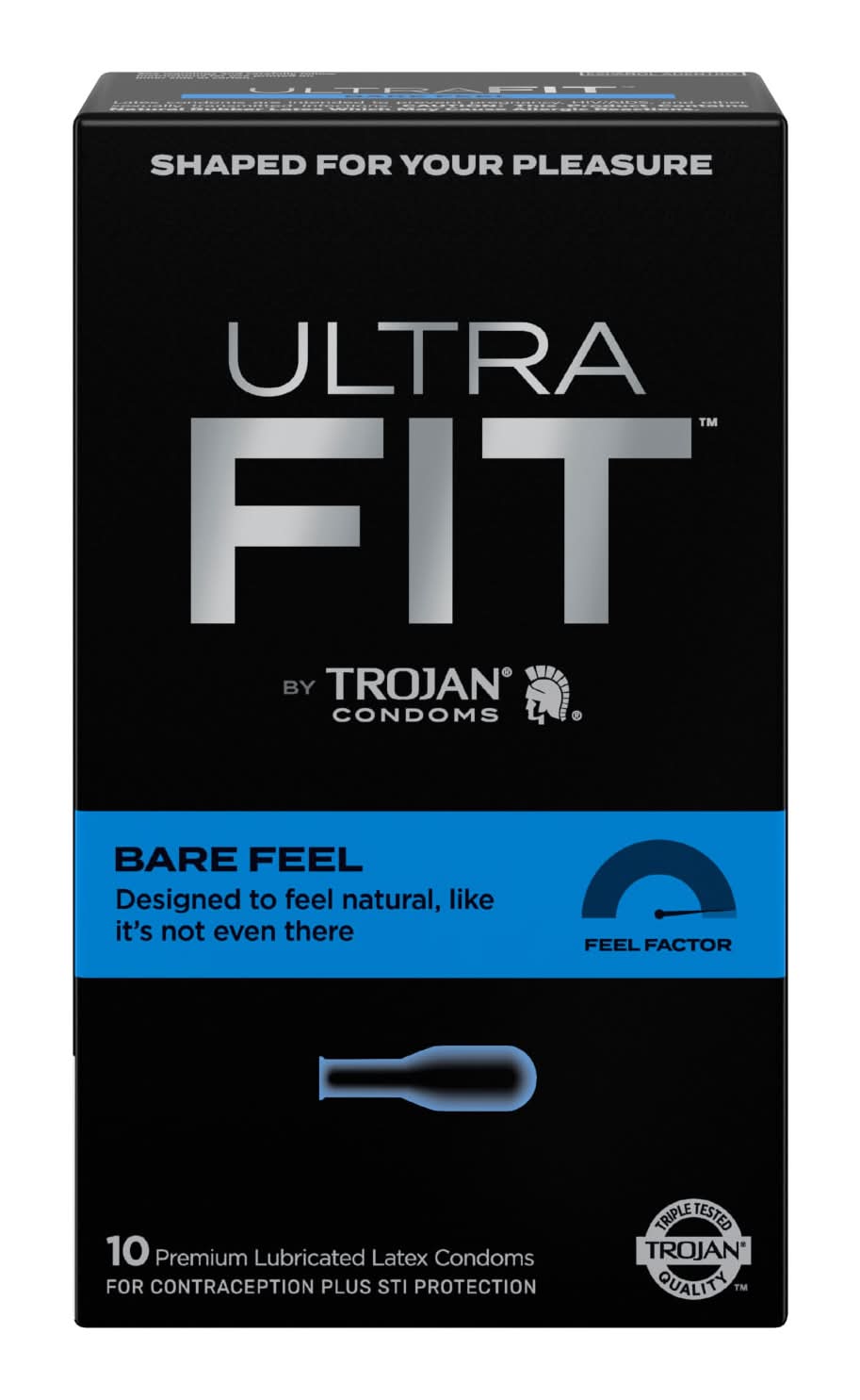Trojan Ultra Fit Bare Feel Condoms (2.7 oz) | Delivery Near You | Postmates