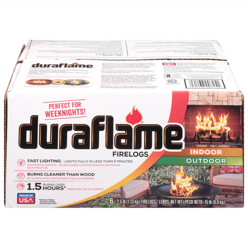 Duraflame Indoor & Outdoor Firelogs