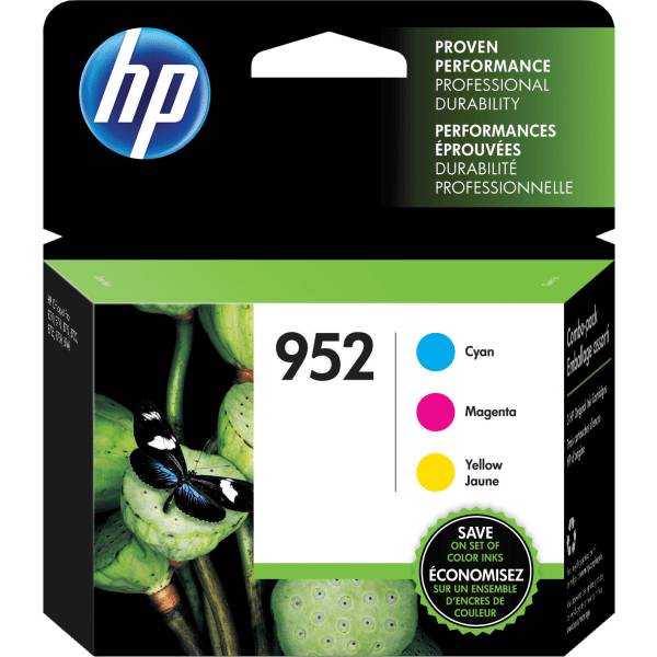 HP 952 Cyan, Magenta, Yellow Ink Cartridges