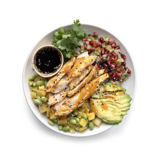 Bol Poké au Poulet Grillé / Grilled Chicken Poke Bowl