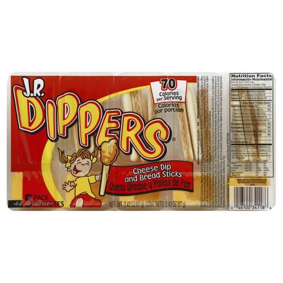 J.r. Dippers Cheese Dip and Bread Sticks (5 ct)