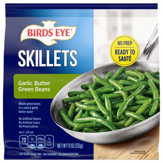 Birds Eye Skillets Garlic Butter Green Beans