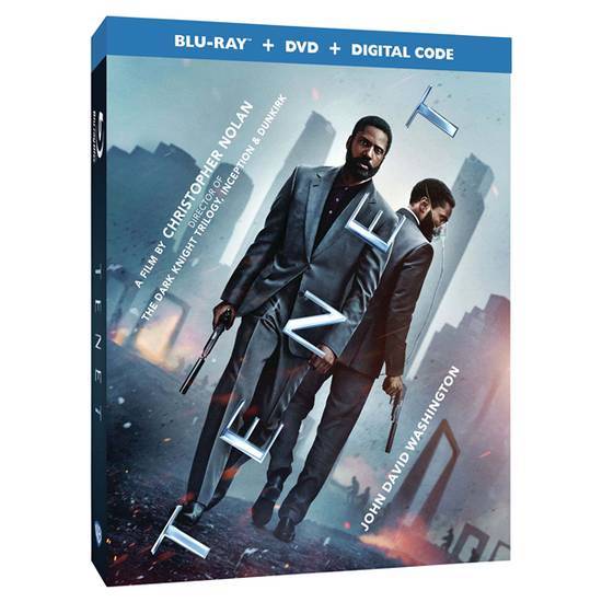Tenet Blu-Ray + Dvd + Digital