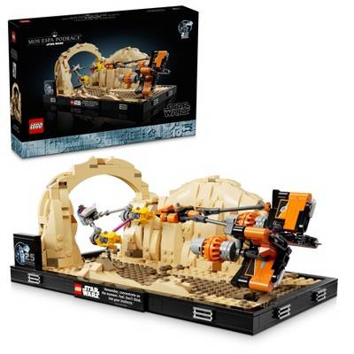 LEGO Star Wars Mos Espa Podrace Diorama Build and Display Set