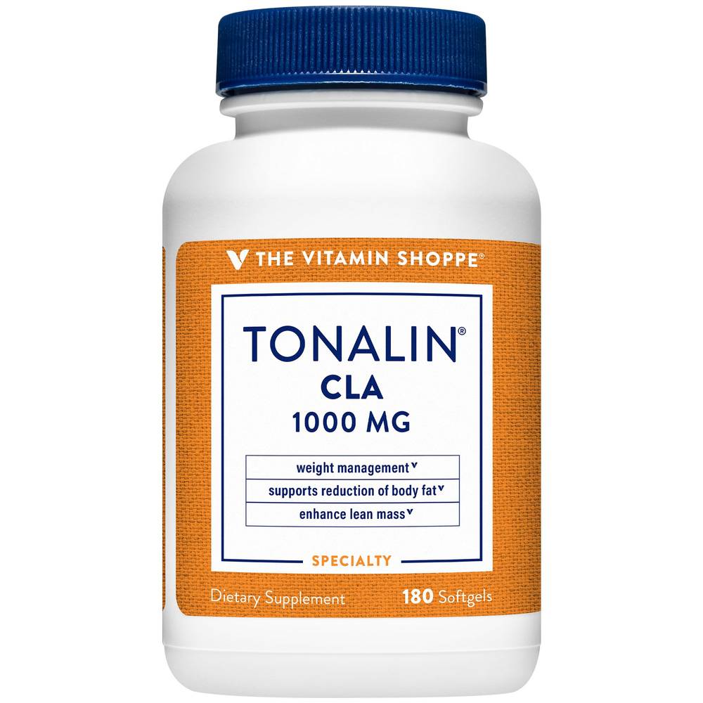 The Vitamin Shoppe Tonalin Cla 1000 mg Specialty Supplement