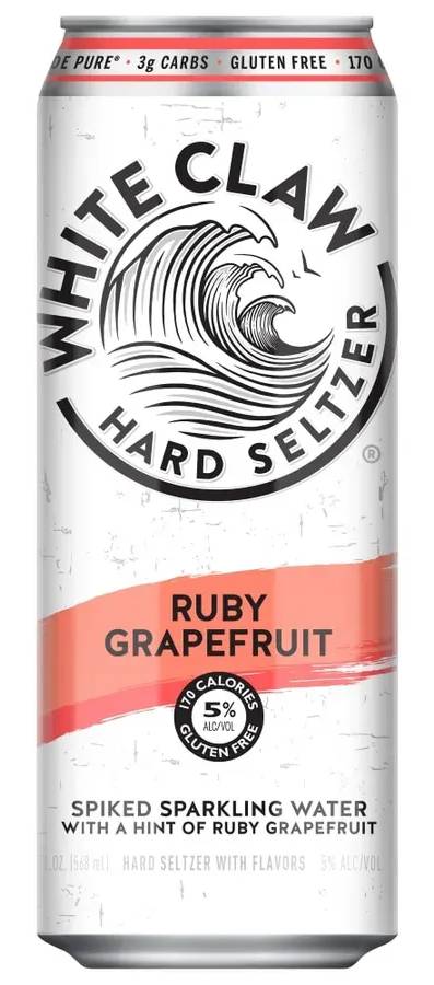 White Claw Hard Seltzer Ruby Grapefruit