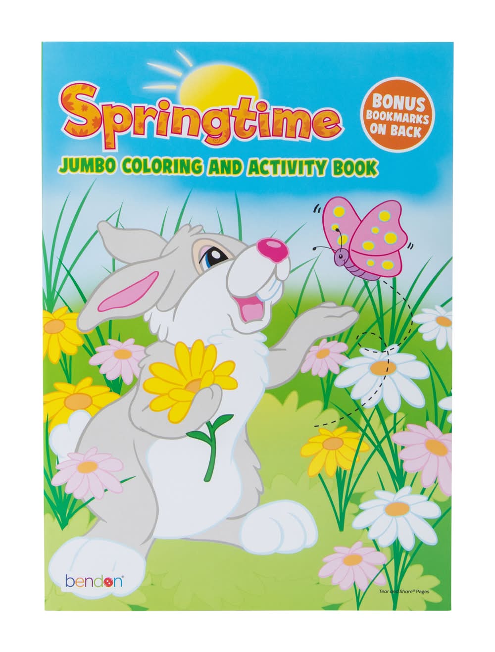 Springtime Easter Jumbo Coloring And Activity Book