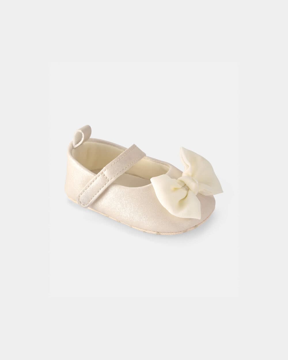 Baby Girl Mary Jane Dress Shoes - Cream - 4