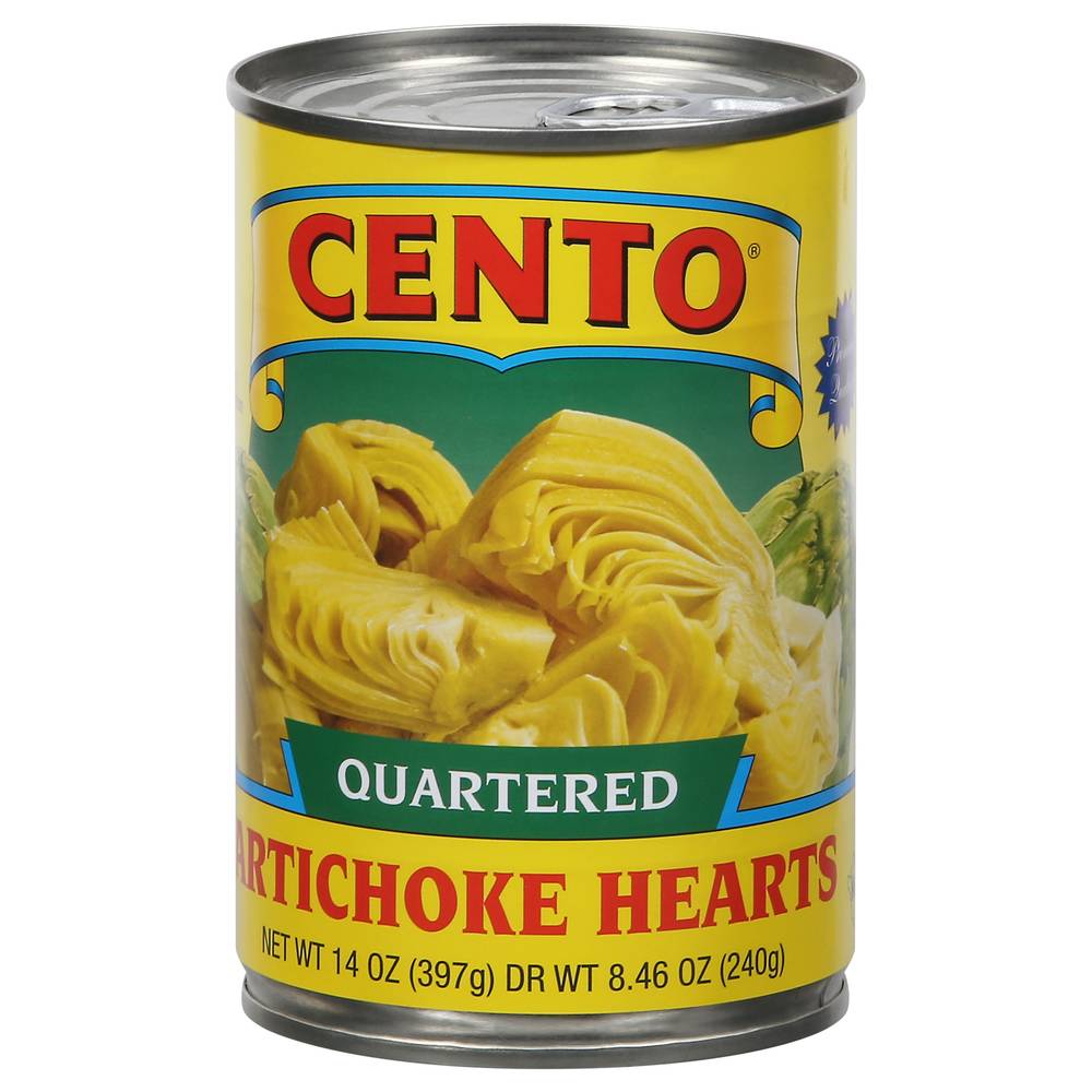 Cento Quartered Artichoke Hearts (14 oz)