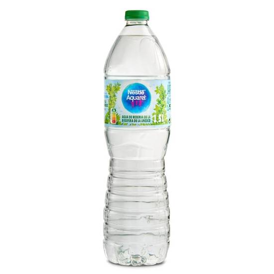 Agua mineral natural Aquarel botella 1.5 l