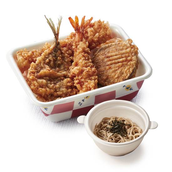 たれづけあじの特丼弁当（冷小そば）セット