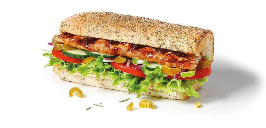 Sandwich BBQ Ribs 15 cm