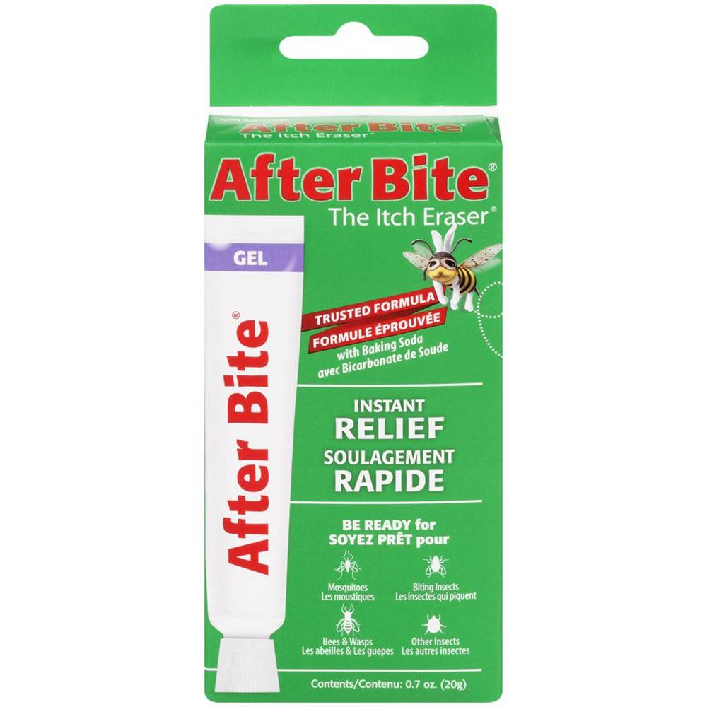 After bite gel pour le soulagement immédiat des piqûres d'insectes pour enfants (20 g) - relief gel (20 g)