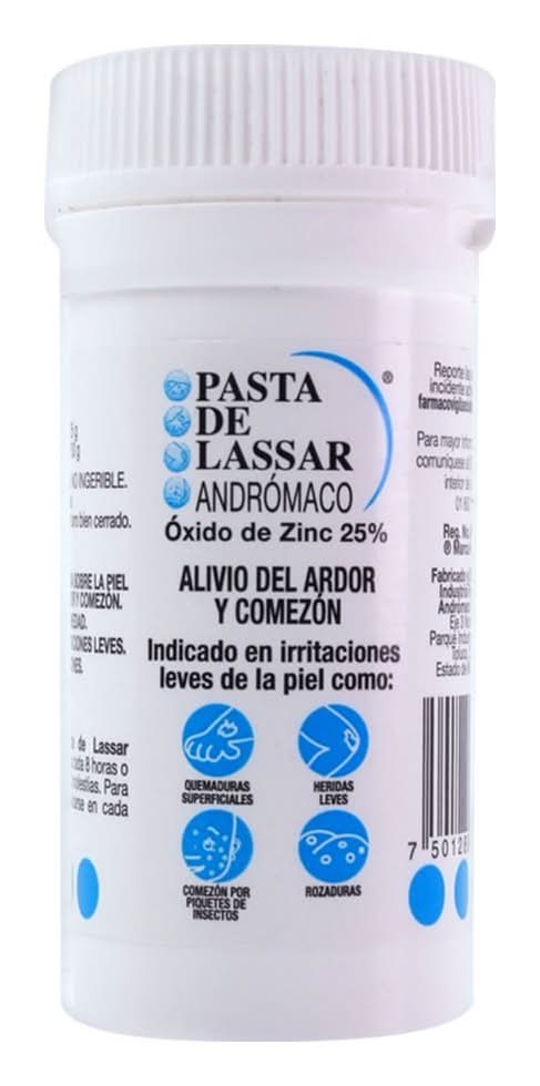 Andrómaco · Pasta de lassar óxido de zinc (30 g)