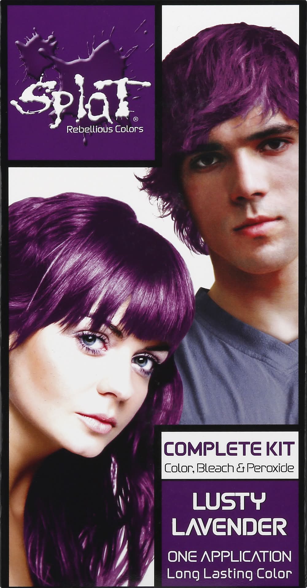 Splat Lusty Lavender Complete Kit Hair Color (10.4 oz)