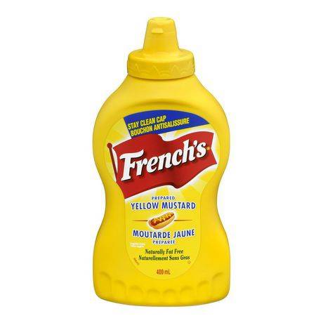 French's Yellow Squeezable Mustard (400 ml)