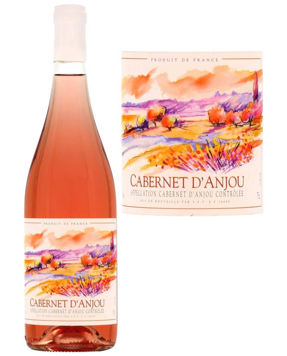 Cabernet d'Anjou - Vin rosé (750ml)