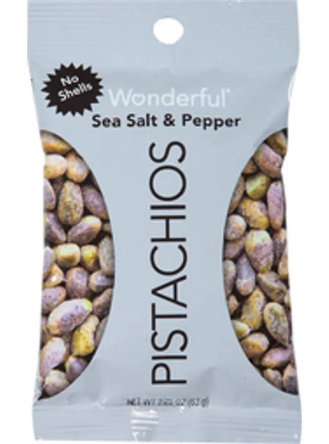 Wonderful Sea Salt & Pepper Pistachios